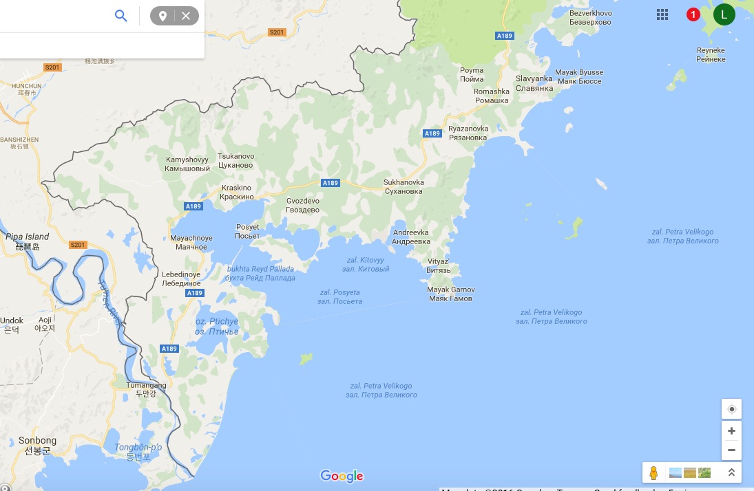 Khasanskiy region map